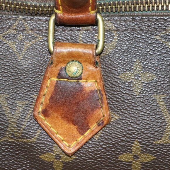 Louis Vuitton Speedy Leather Handbag - Brown *READ* - Picture 3 of 16